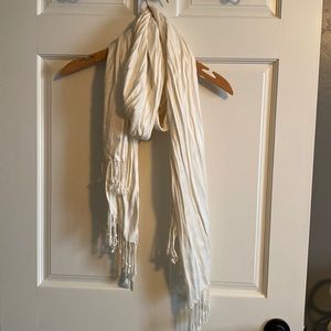 White scarf